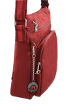 Men's Accessories: FIB Mens Crossbody Bag Satchel Adjustable Shoulder Strap Travel - Burgundy