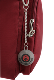 Men's Accessories: FIB Mens Crossbody Bag Satchel Adjustable Shoulder Strap Travel - Burgundy