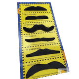 Costumes & Accessories: PARTY MOUSTACHE 70s Fake Mustache Costume Fancy Dress Props Halloween Adhesive