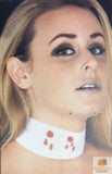 VAMPIRE BITE CHOKER for Halloween Costume Dress Up Horror Fake Blood Bandage