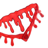 Men's Jewellery: HALLOWEEN BRACELET Red Fake Blood Drip Bleeding Gothic Fashion Jewellery