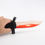 Costumes & Accessories: Fake Plastic BLOOD KNIFE Costume Party Vampire Joke Bleeding Halloween Party Scary