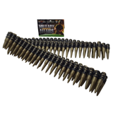 Costumes & Accessories: BULLET BELT Plastic Bandolier Costume Party Commando Army Gangster Soldier Ammo Cowboy