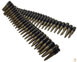 Costumes & Accessories: BULLET BELT Plastic Bandolier Costume Party Commando Army Gangster Soldier Ammo Cowboy
