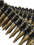 Costumes & Accessories: BULLET BELT Plastic Bandolier Costume Party Commando Army Gangster Soldier Ammo Cowboy