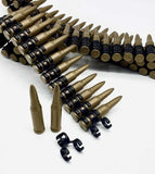 Costumes & Accessories: BULLET BELT Plastic Bandolier Costume Party Commando Army Gangster Soldier Ammo Cowboy