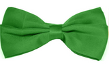 Men's Accessories: Mens BOW TIE Wedding Tuxedo Formal Bestman Necktie Classic Plain Party  - Green