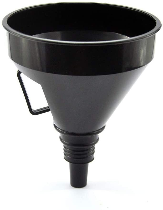 Automotive Repair & Speciality Tools: 2x Car Auto Motorcycle Plastic Flexible Spout Gas Oil Water Fuel Funnel Tool Kit