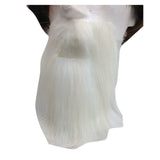 Costumes & Accessories: PARTY BEARD Moustache Costume Fancy Dress Mustache Halloween Fake Facial Hair - White