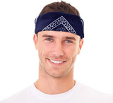 20x BANDANA Paisley 100% COTTON Head Wrap Durag Bandanna Scarf Mask BULK - Assorted Colour Pack