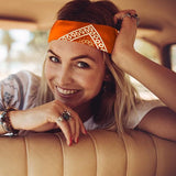 20x BANDANA Paisley 100% COTTON Head Wrap Durag Bandanna Scarf Mask BULK - Assorted Colour Pack