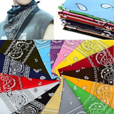 20x BANDANA Paisley 100% COTTON Head Wrap Durag Bandanna Scarf Mask BULK - Assorted Colour Pack