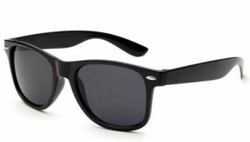 Costumes & Accessories: 1 Pairs Classic GLASSES Tinted Lens Black Frame Retro Nerd Costume Party
