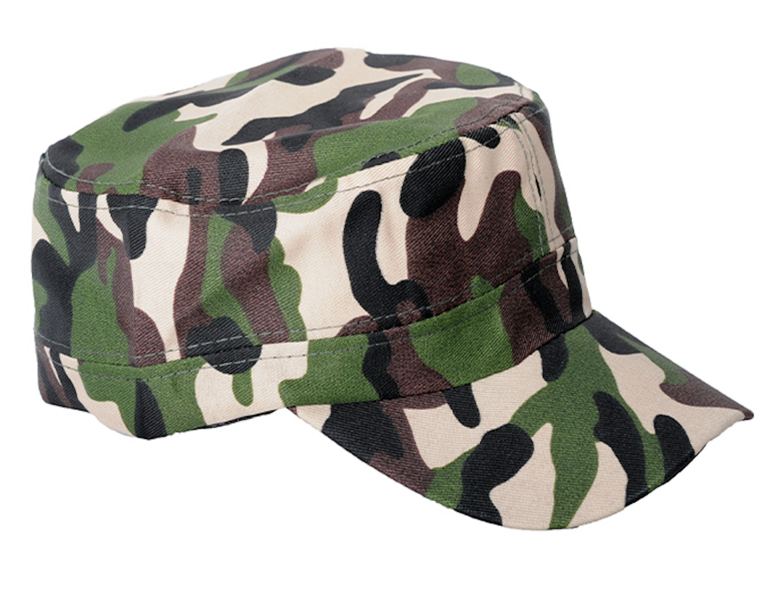 Men's Hats & Caps: Mens Army Cap Hat Cadet Castro Military Patrol Baseball Summer Camo Camouflage
