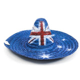Costumes & Accessories: Mexican SOMBRERO Hat w Australian Aussie Flag Design Party Costume 55cm