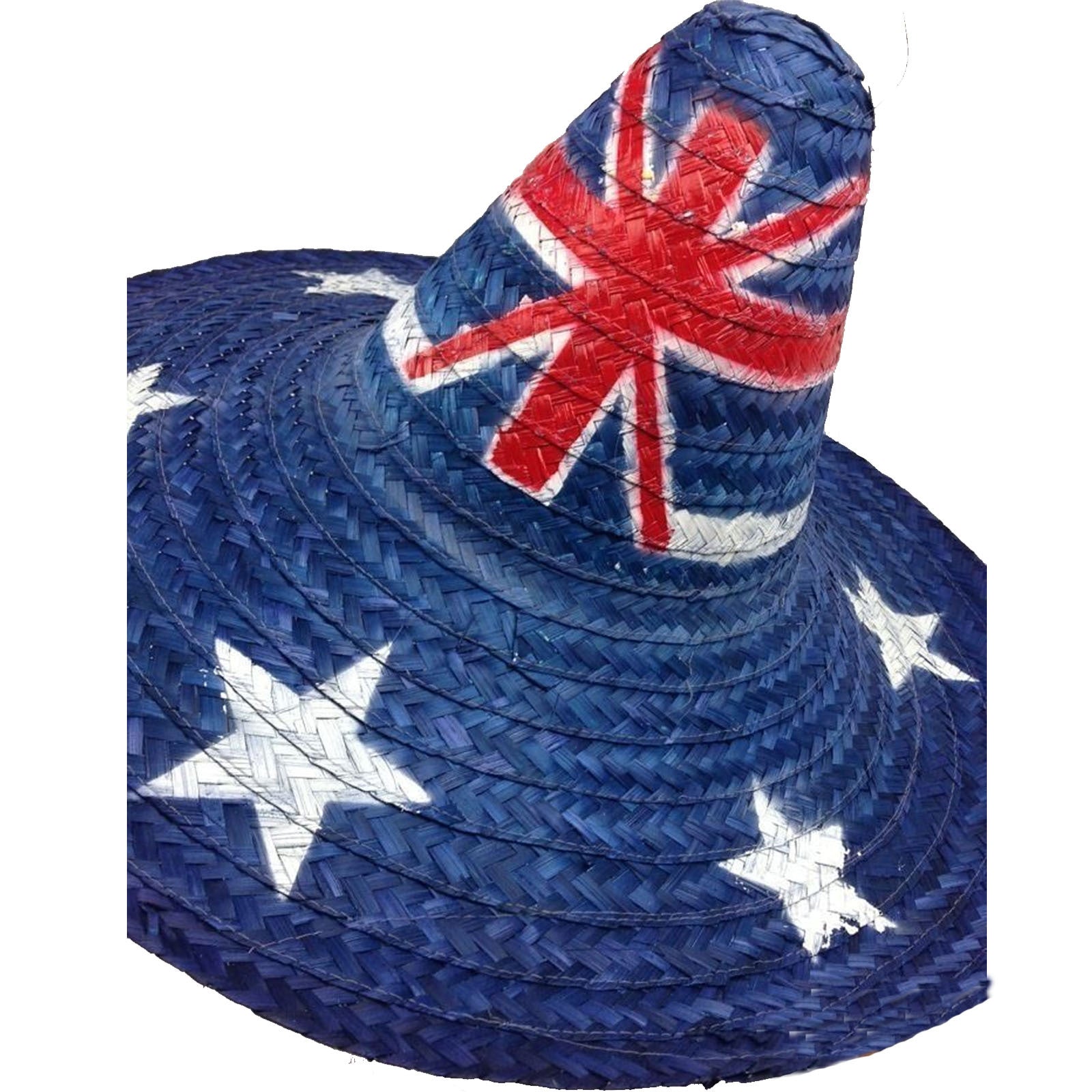 Costumes & Accessories: Mexican SOMBRERO Hat w Australian Aussie Flag Design Party Costume 55cm