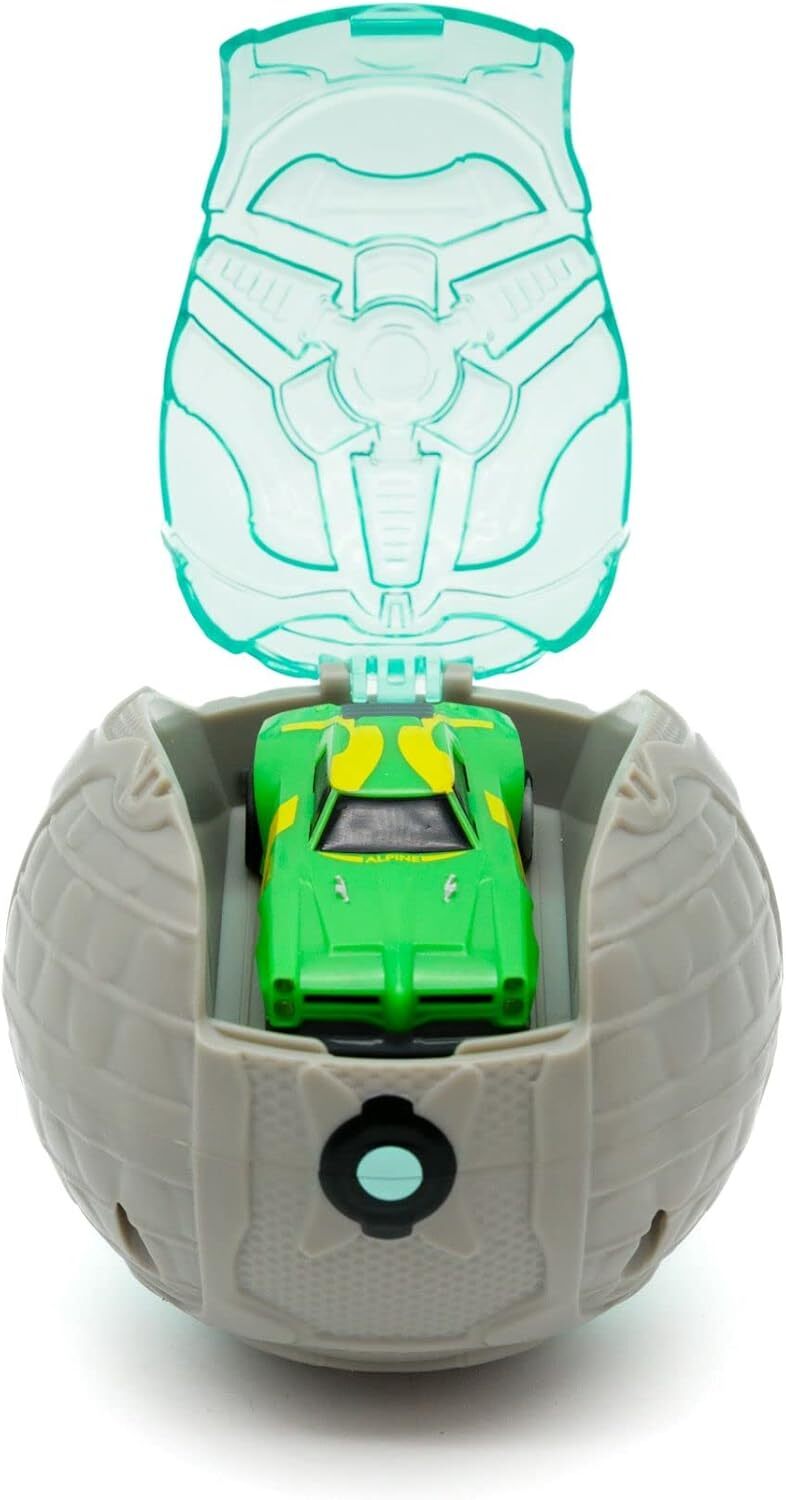 Novelty Gifts: Rocket League Toy Micro RC Dominus Car with Goal 2.4GHz Light Up in Green