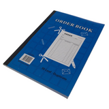 Activity Books: ORDER BOOK 50 Page Duplicate Restaurant Docket Carbonless Take Away