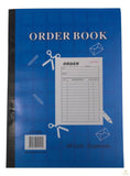 Activity Books: ORDER BOOK 50 Page Duplicate Restaurant Docket Carbonless Take Away