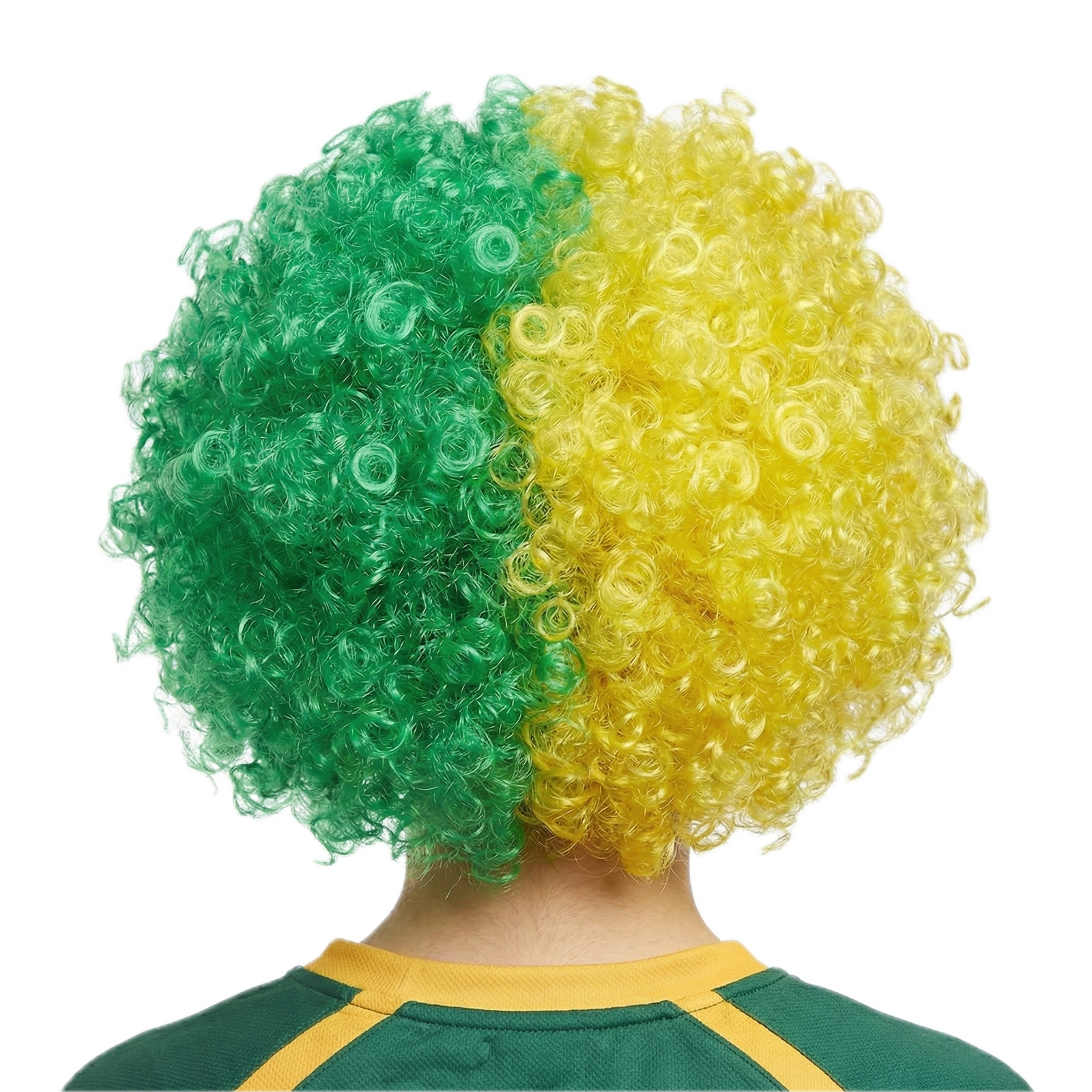 DELUXE AUSSIE AFRO WIG Costume Party Fancy Curly Hair Disco Dress Australia Day