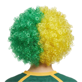 DELUXE AUSSIE AFRO WIG Costume Party Fancy Curly Hair Disco Dress Australia Day