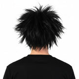 ROCKSTAR WIG Punk Costume Party Fancy Spiky Hair Disco Dress 70s 80s Rock