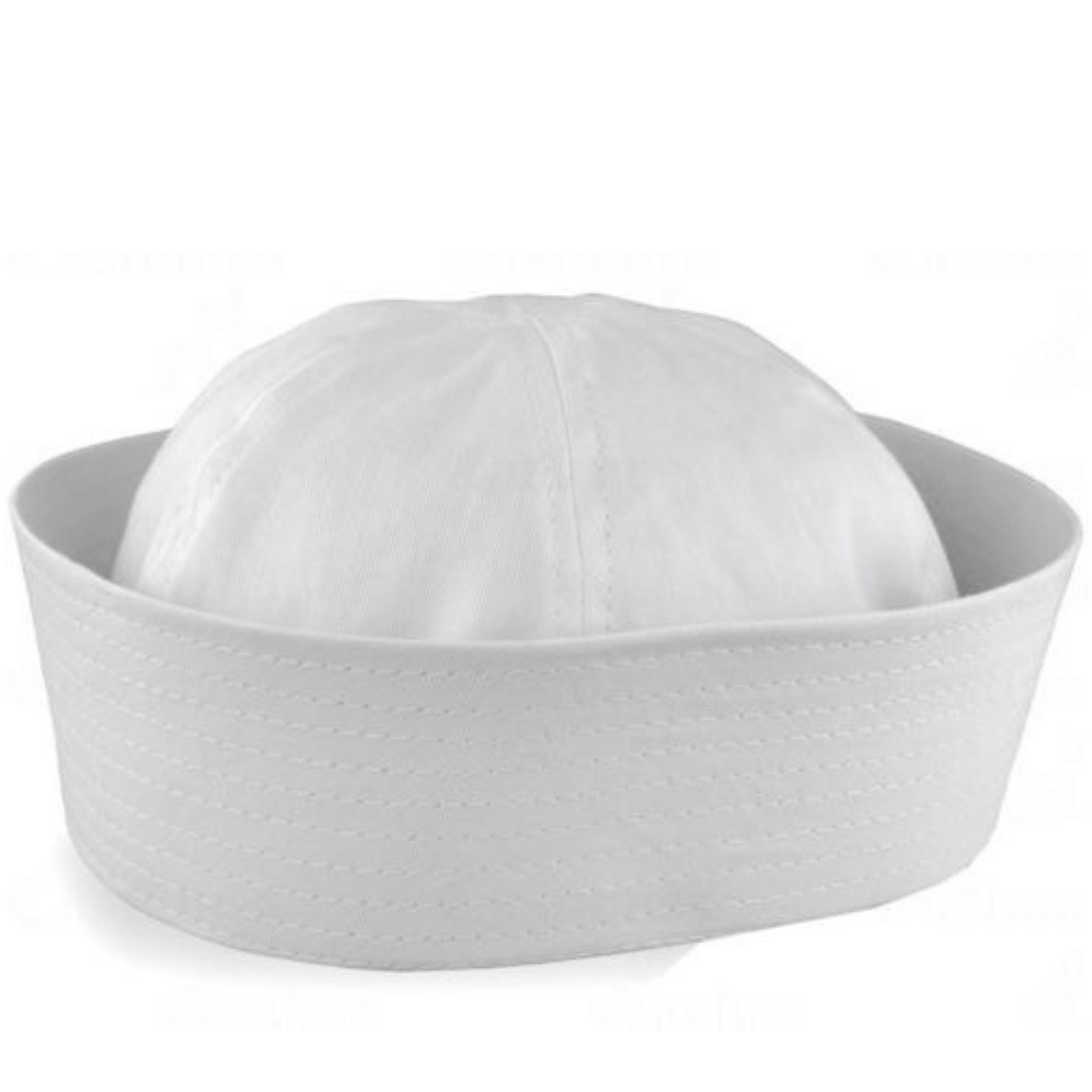 Costumes & Accessories: Adult White Sailor Hat Marine Unisex Gob Captain Navy Hen's Night Doughboy Cap