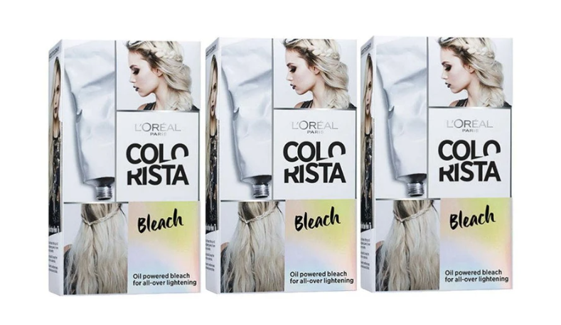 3x L'Oreal Colorista Blonde Bleach Permanent Hair Colour
