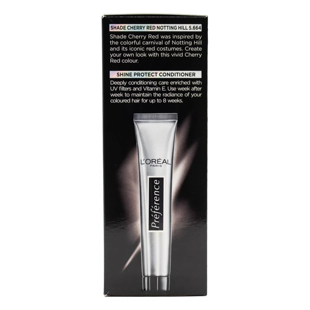 LOreal Paris Preference Vivids Permanent Hair Colour Cherry Red 5.664
