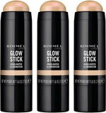 Cosmetics: 3x Rimmel 5g Glow Stick Highlighter - 002 Bold