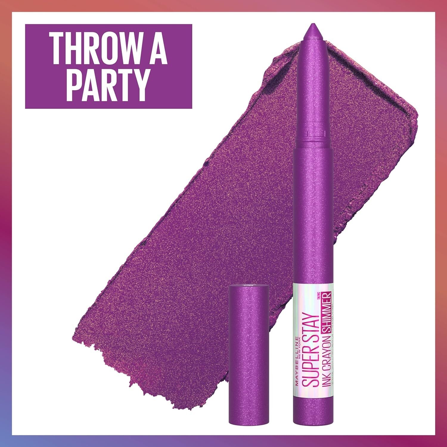 Cosmetics: 3x Maybelline New York Superstay Ink Longwear Crayon Lipstick - Throw a Party 170