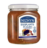 Condiments & Sauces: 450g Ukrainian Roasted Eggplant Relish Spread in Adjika Sauce Baklazhany v Adzhytsi