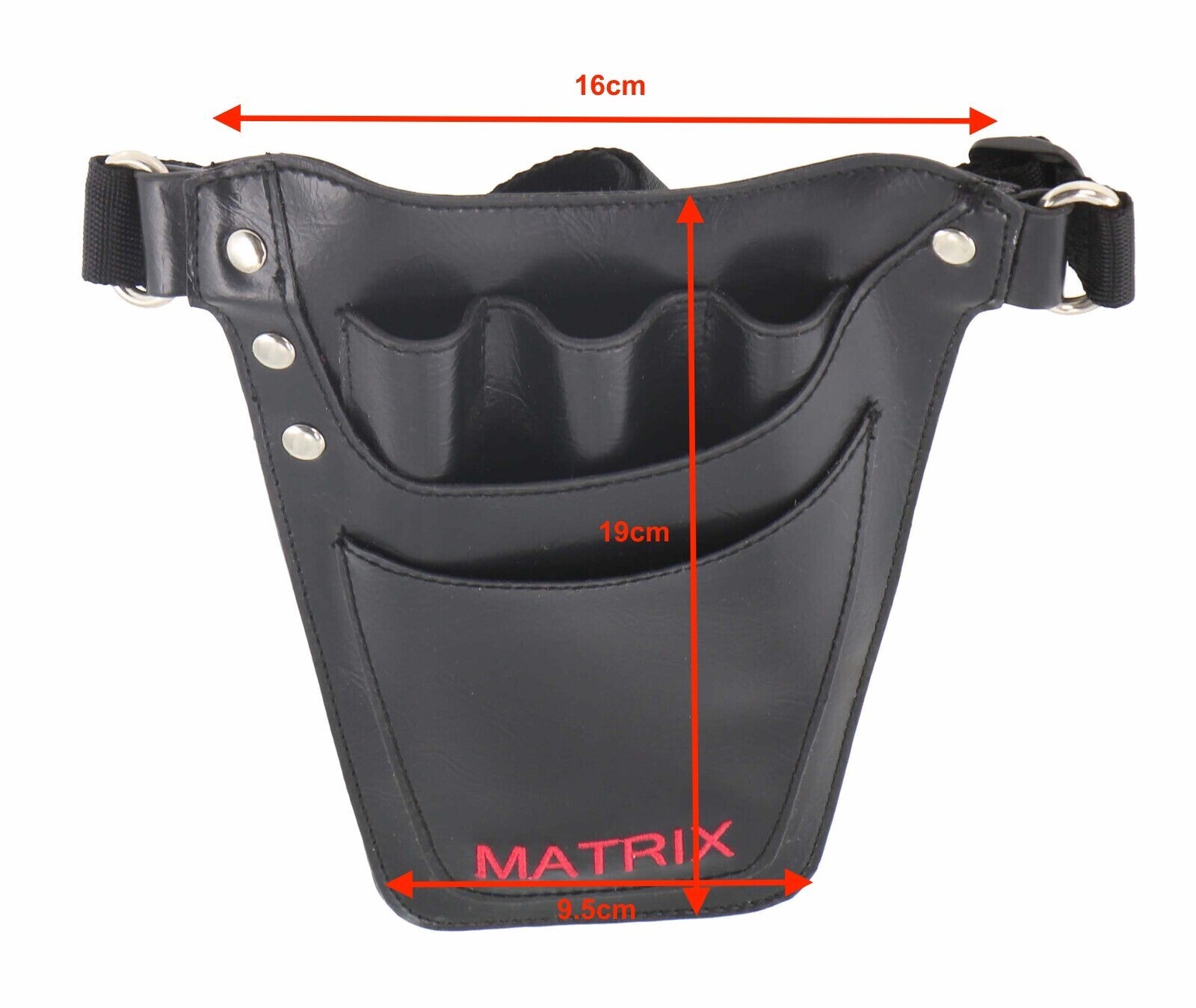 Spas & Accessories: MATRIX Leather Tool Belt Barber Hairdressing Pouch Scissor Waist Pouch Bag