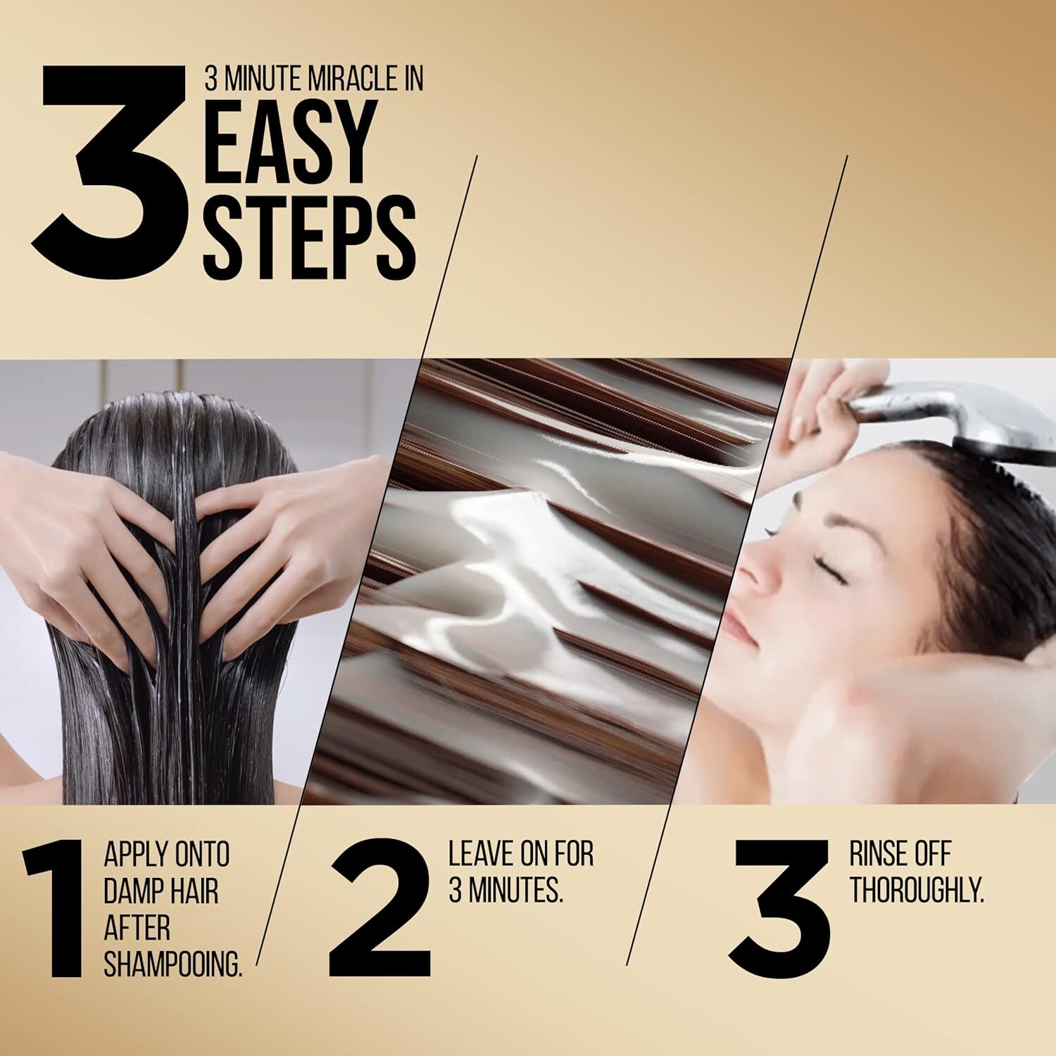 Shampoo & Conditioner: 3x Pantene 400ml 3 Minute Miracle Colour w Oxiblock Intensive Conditioner