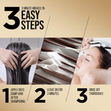 Shampoo & Conditioner: 3x Pantene 400ml 3 Minute Miracle Colour w Oxiblock Intensive Conditioner