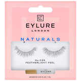Cosmetics: Eylure Naturals False Eyelashes Featherlight Feel with Glue Reusable in No.035