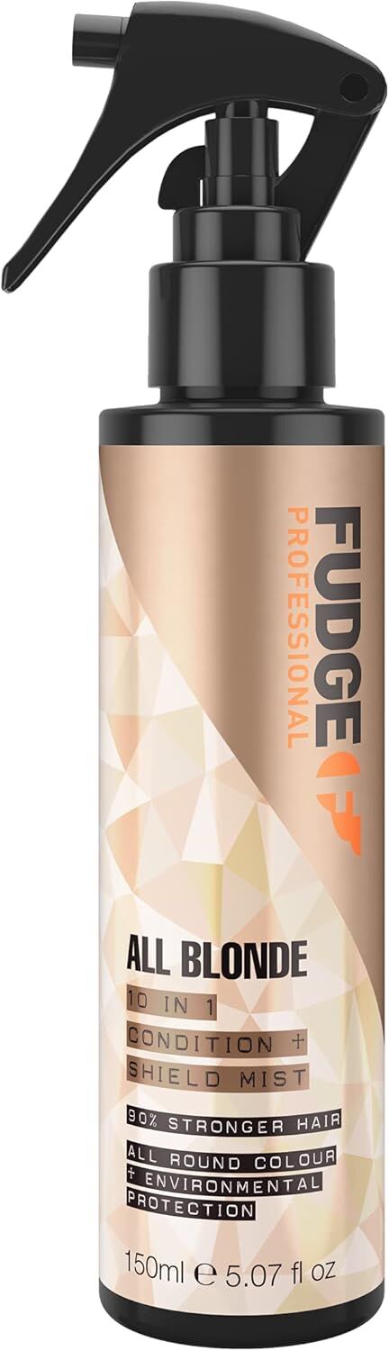 Shampoo & Conditioner: Fudge Professional All Blonde Condition and Sheild Mist, 150 ml
