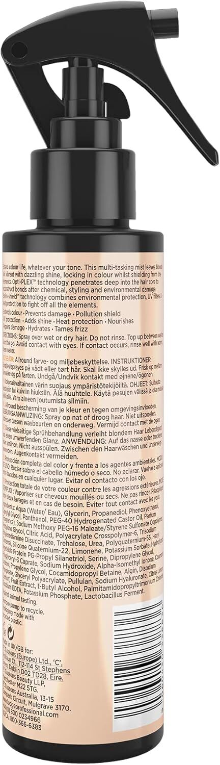 Shampoo & Conditioner: Fudge Professional All Blonde Condition and Sheild Mist, 150 ml