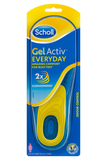 Supports & Braces: Scholl Gel Activ Insoles Everyday Women with Odour Control - One Size
