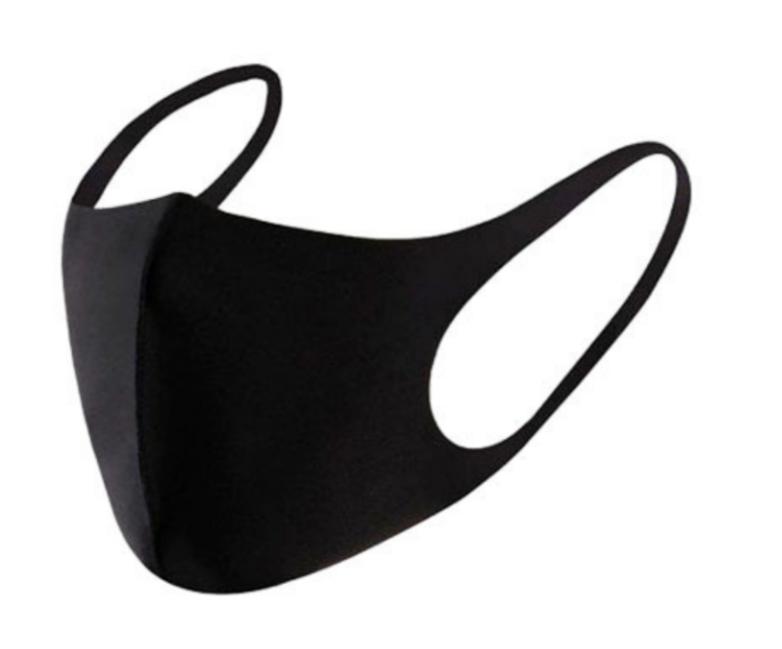 Work Safety Protective Equipment: SUMMER Reusable Breathable Face Mask Mouth Mask Anti Dust Haze Protective in Black