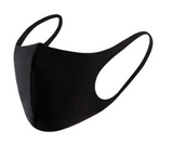 Work Safety Protective Equipment: SUMMER Reusable Breathable Face Mask Mouth Mask Anti Dust Haze Protective in Black