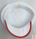 Costumes & Accessories: NURSE HAT Doctor Fancy Halloween Party Costume Accessory Cap - White/Red