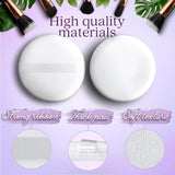 Makeup Brushes: 4.5" Jumbo Extra Large Powder Puff 100% Pure Cotton Soft Fluffy Washable For Makeup
