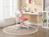 Kid's Tables, Chairs & Seats: Ergonomic Children Kids Study Chair Set Height Adjustable - Pink