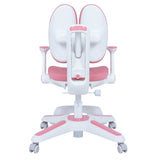 4x Ergonomic Children Kids Study Chairs Height Adjustable - Pink