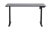 Office & Desk Chairs: Ergonomic Kids Study Chair & Adjustable Electric Standing Desk Set  Blue Chair & Black Desk