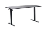 Office & Desk Chairs: Ergonomic Kids Study Chair & Adjustable Electric Standing Desk Set  Blue Chair & Black Desk