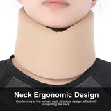 Supports & Braces: Neck Support Soft Sponge Neck Brace Protection Unisex Cervical Collar Support