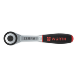 Gardening Tools: Wurth 1/4" Reversible Ratchet Wrench 360 Degree Twist Handle Chrome Vanadium 135mm