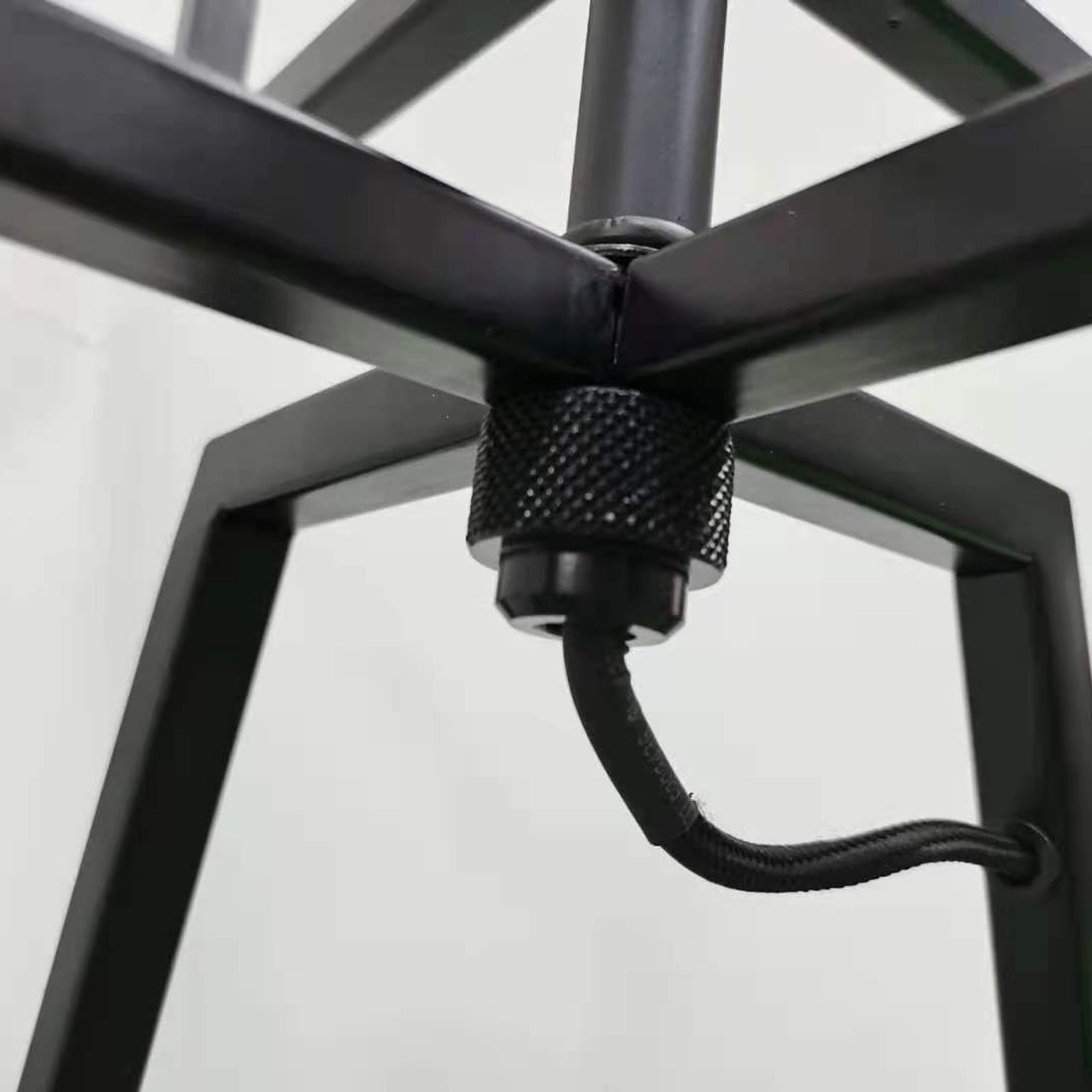 Floor Lamps: Modern Dimmable Floor Lamp w/ Linen Shade Designer Bedroom Lighting - Matte Black